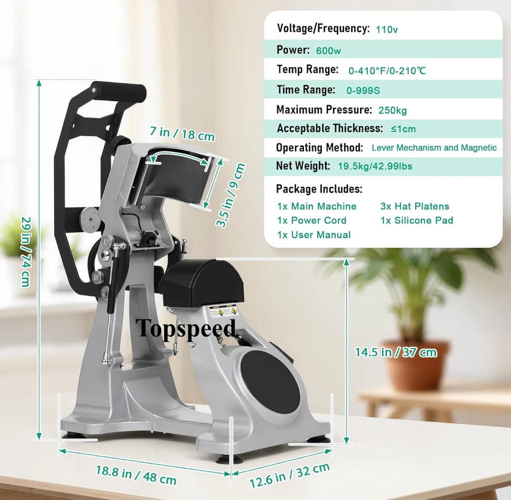 Heat Press Machine for Caps