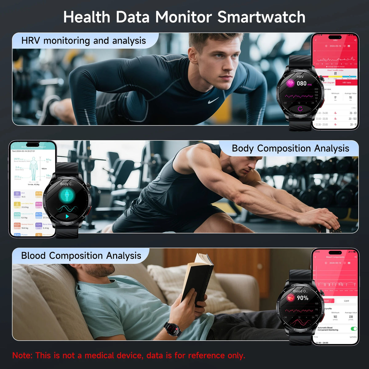Health Diagnosis Smart Watch