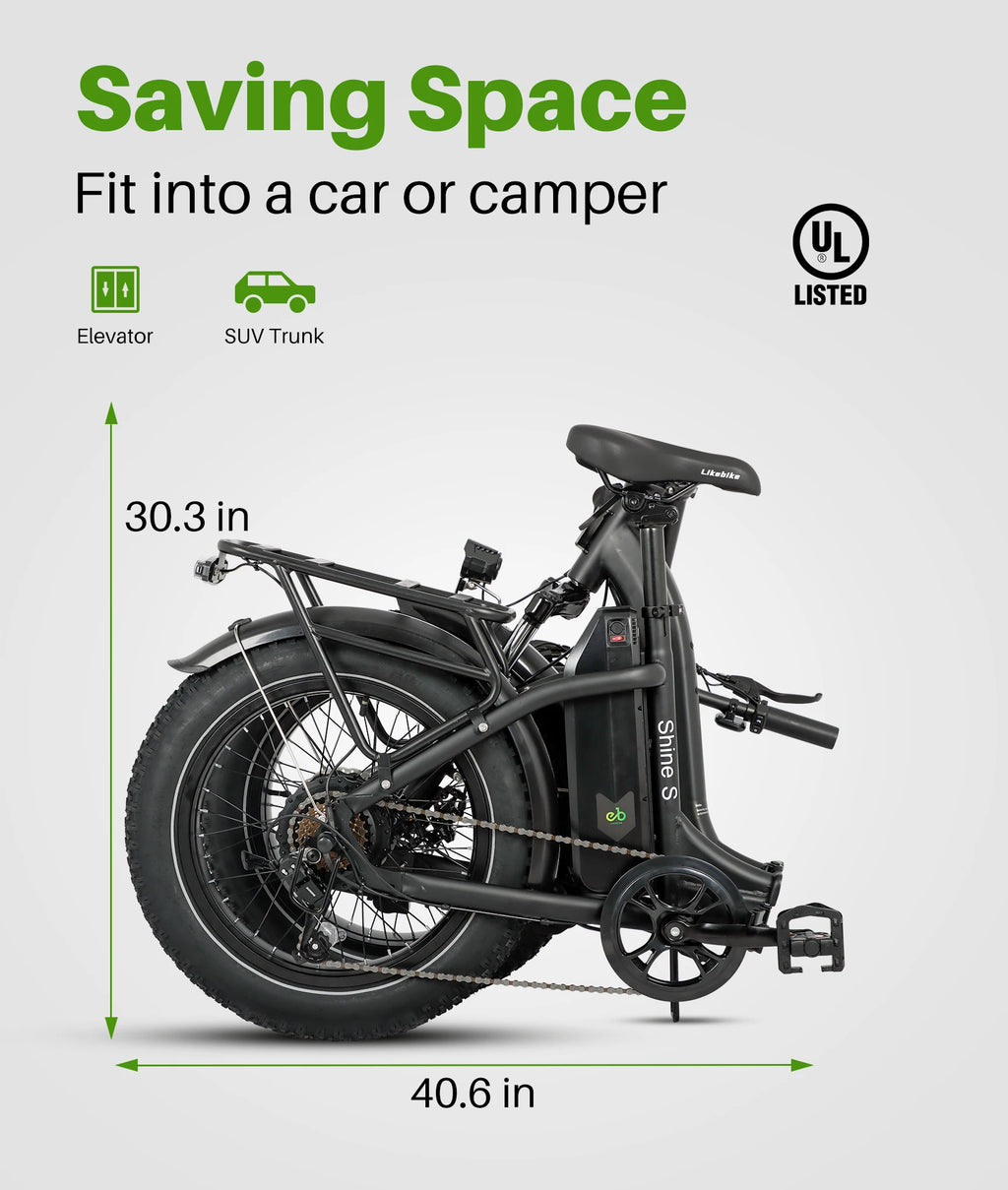 Foldable  Fat Tires Electric Bicycle
