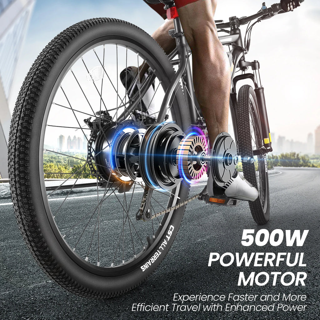 27" Electric Bike 21 Speed