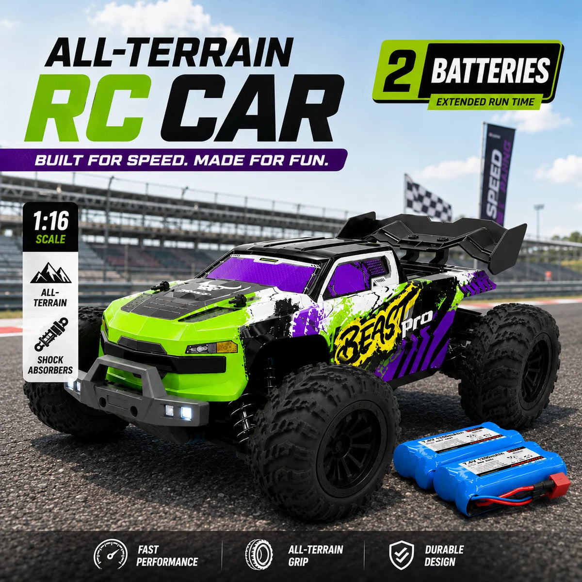 Remote Control Racing Truck