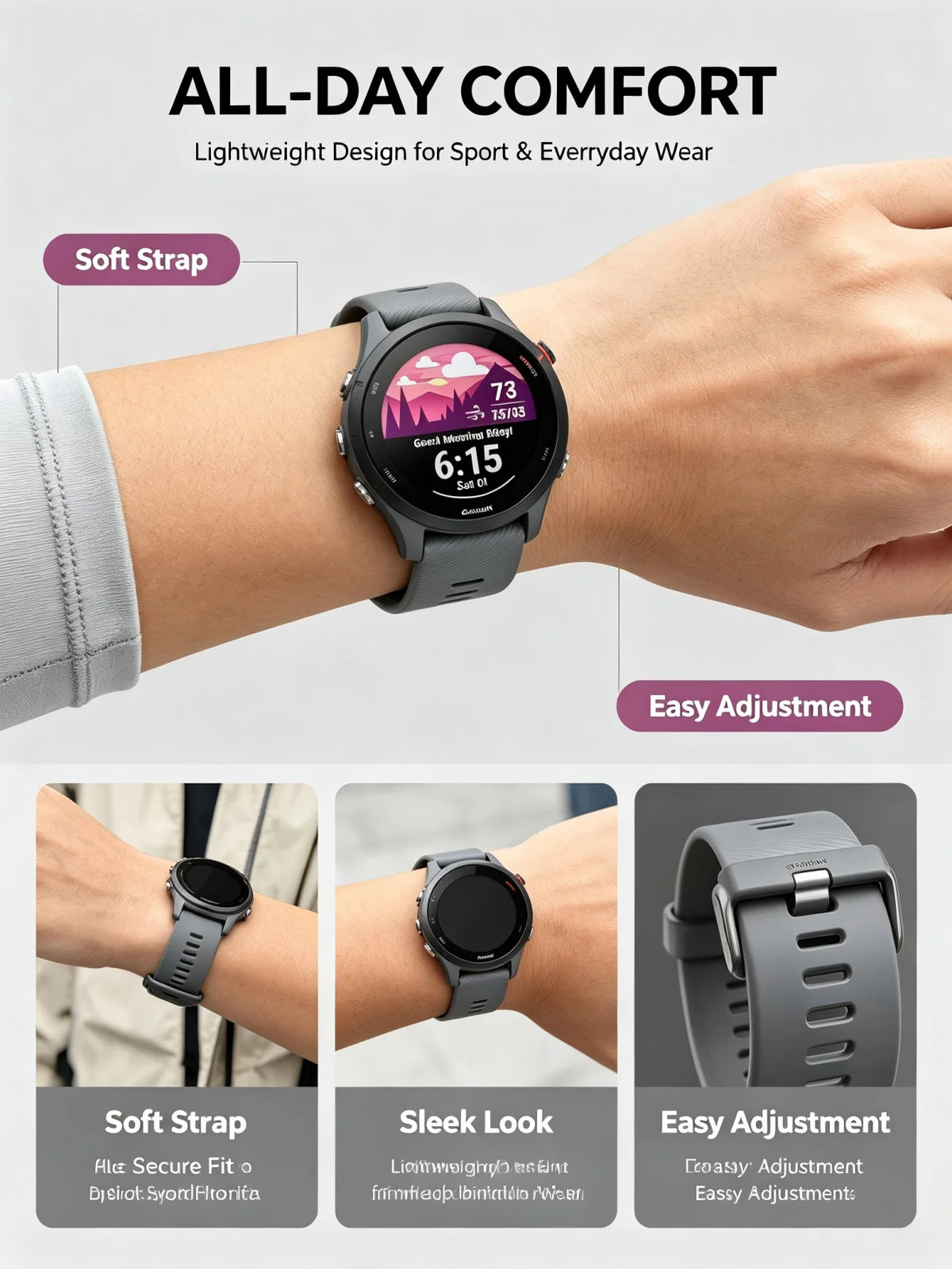 Sports Smartwatch with Color Screen