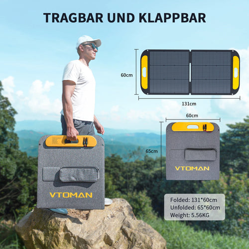 110w Portable Solar Panel