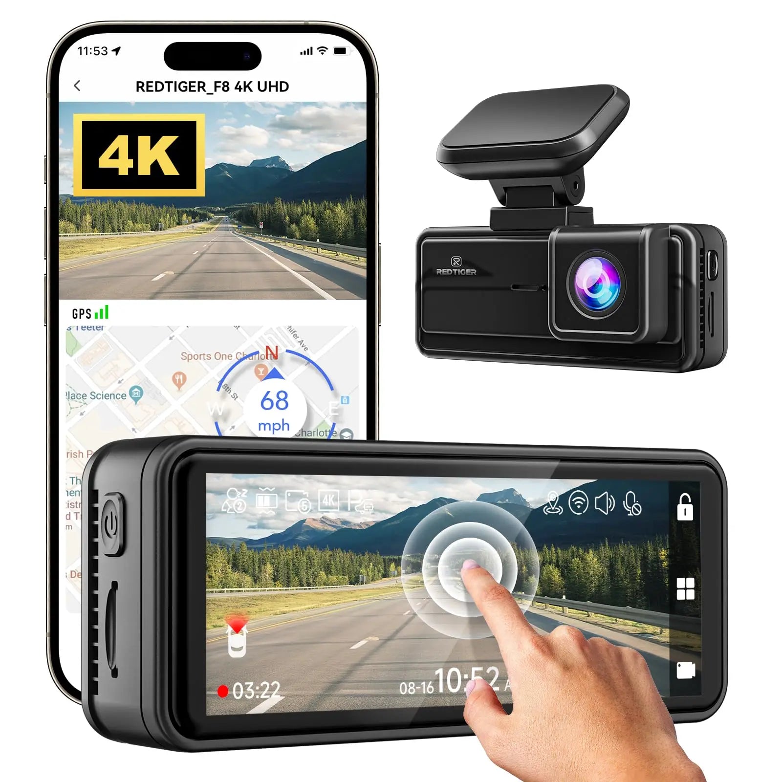 Dash Cam with Night Vision