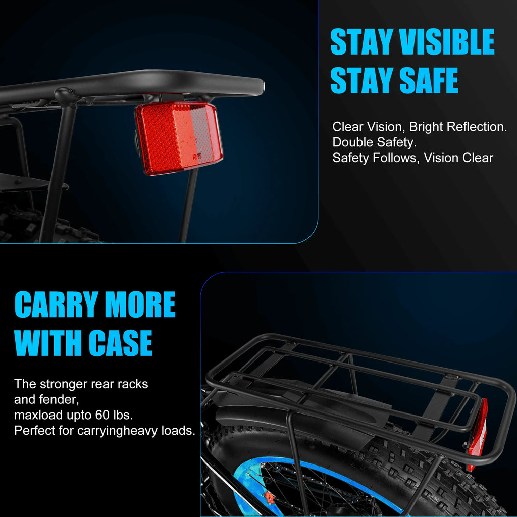 26 Inch 1500w Electric Bike for Adults