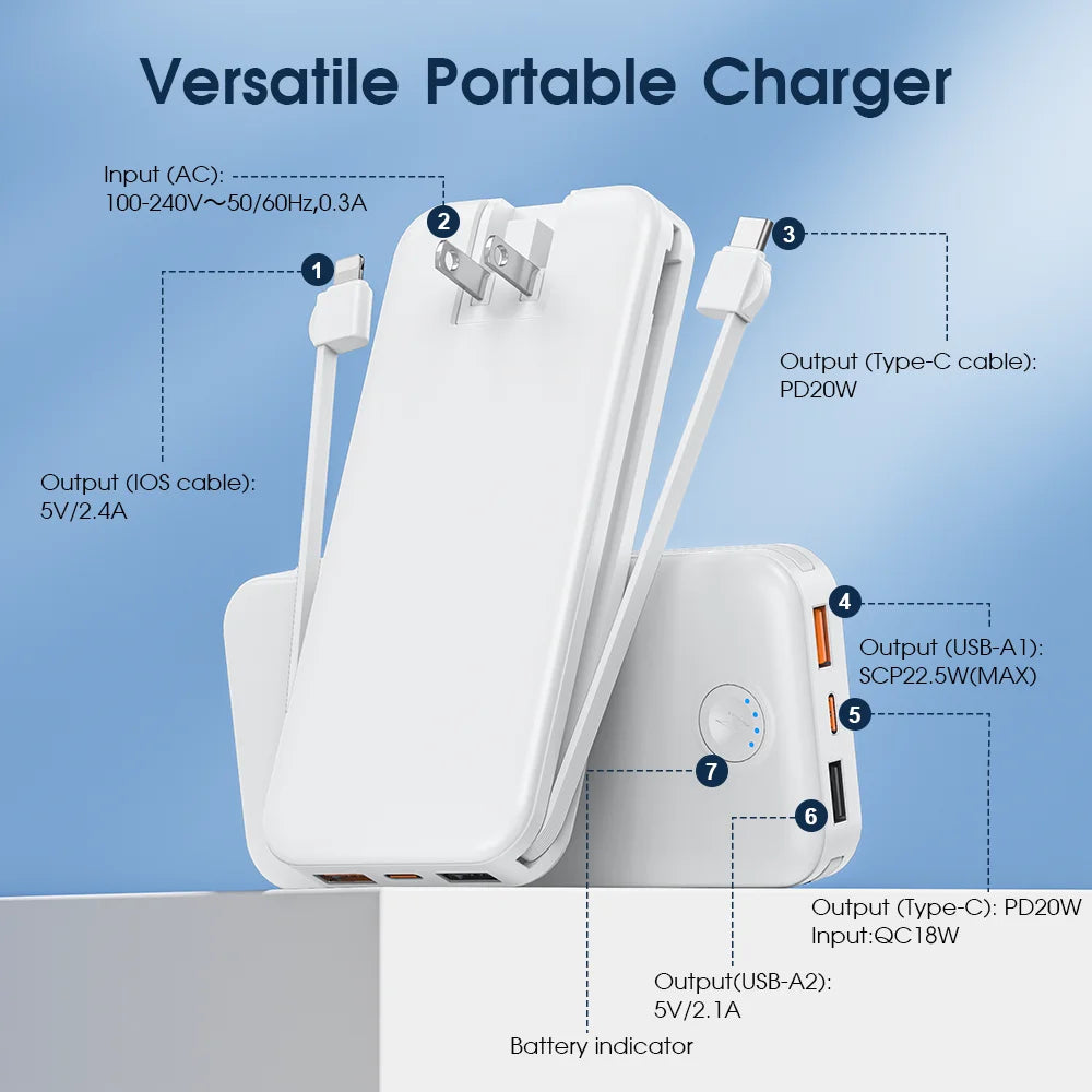 Portable Charger for iPhone