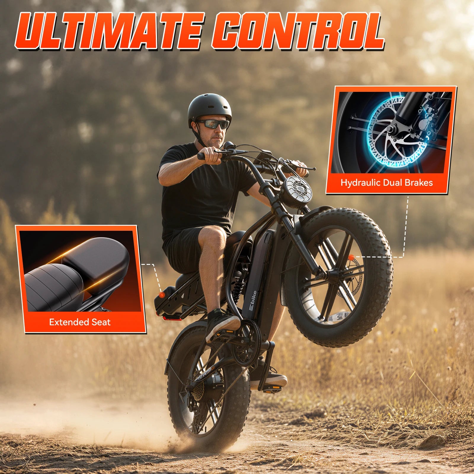 Off-Road Electric Bike for Adults