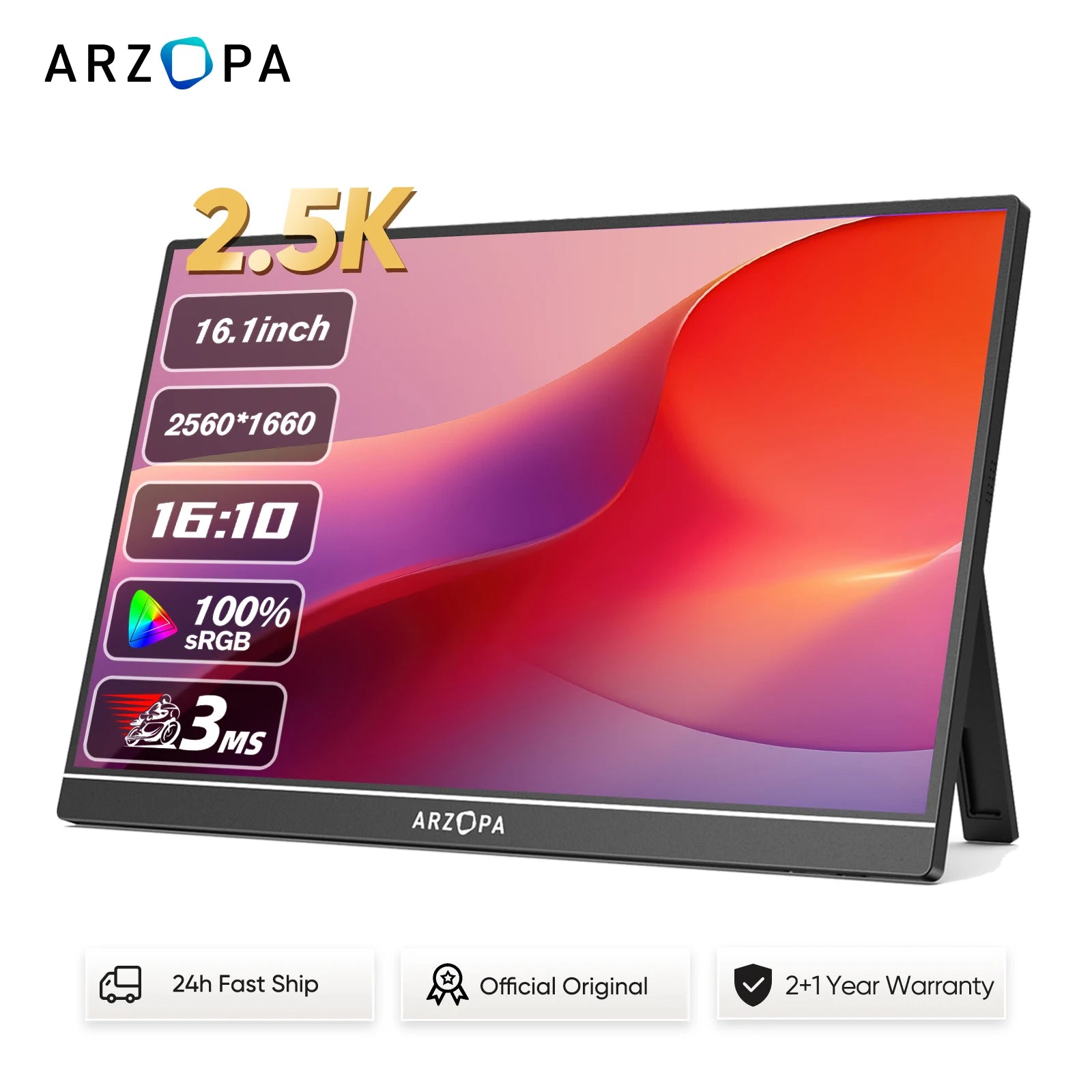 16" Portable Monitor