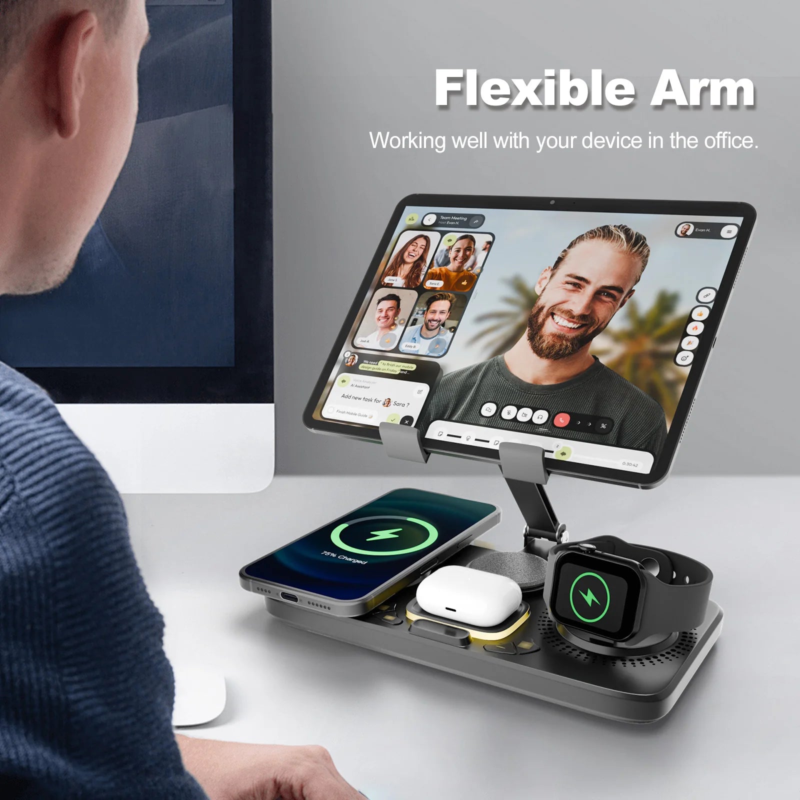 Wireless Charging Docking Station