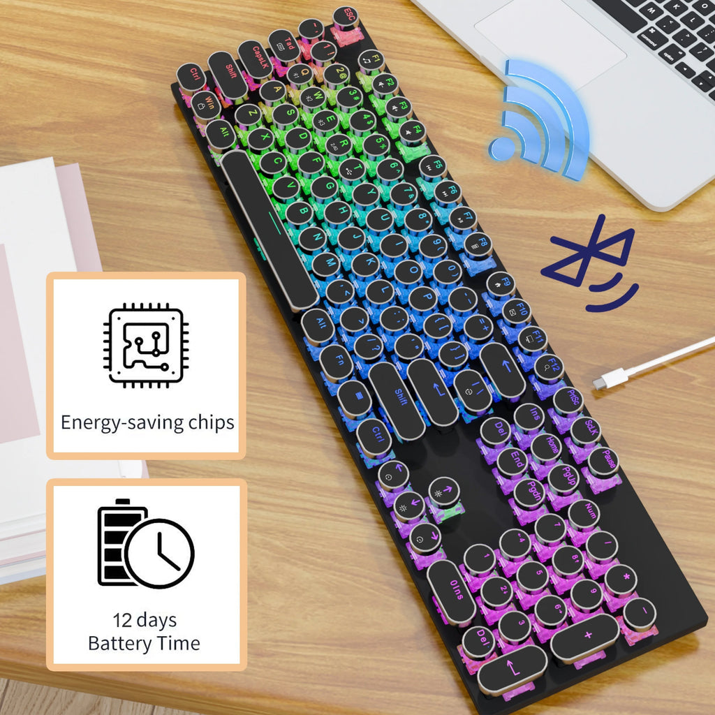 Wireless Punk Mechanical Keyboard