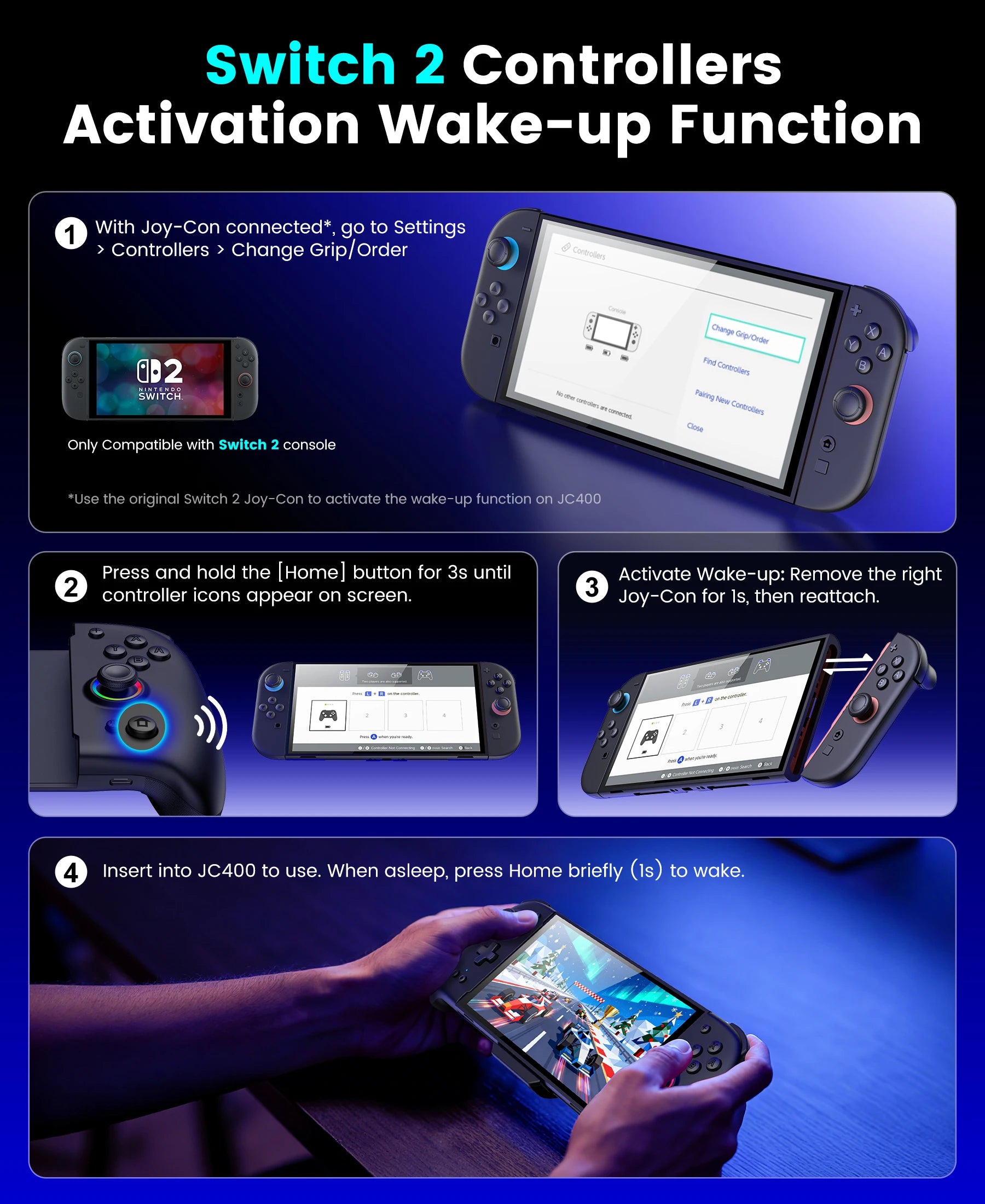 Game pad for Switch 2