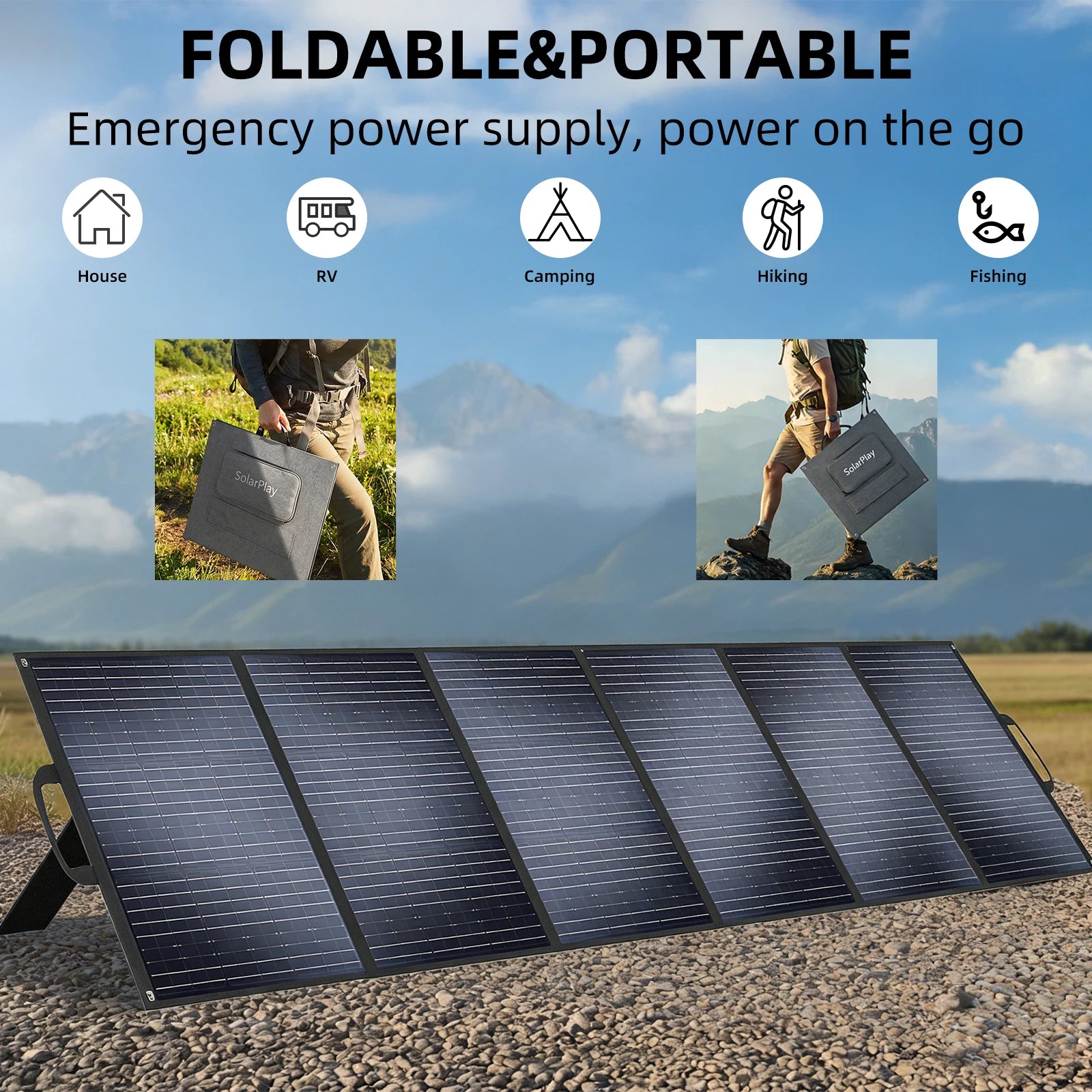 400W Foldable Solar Panel