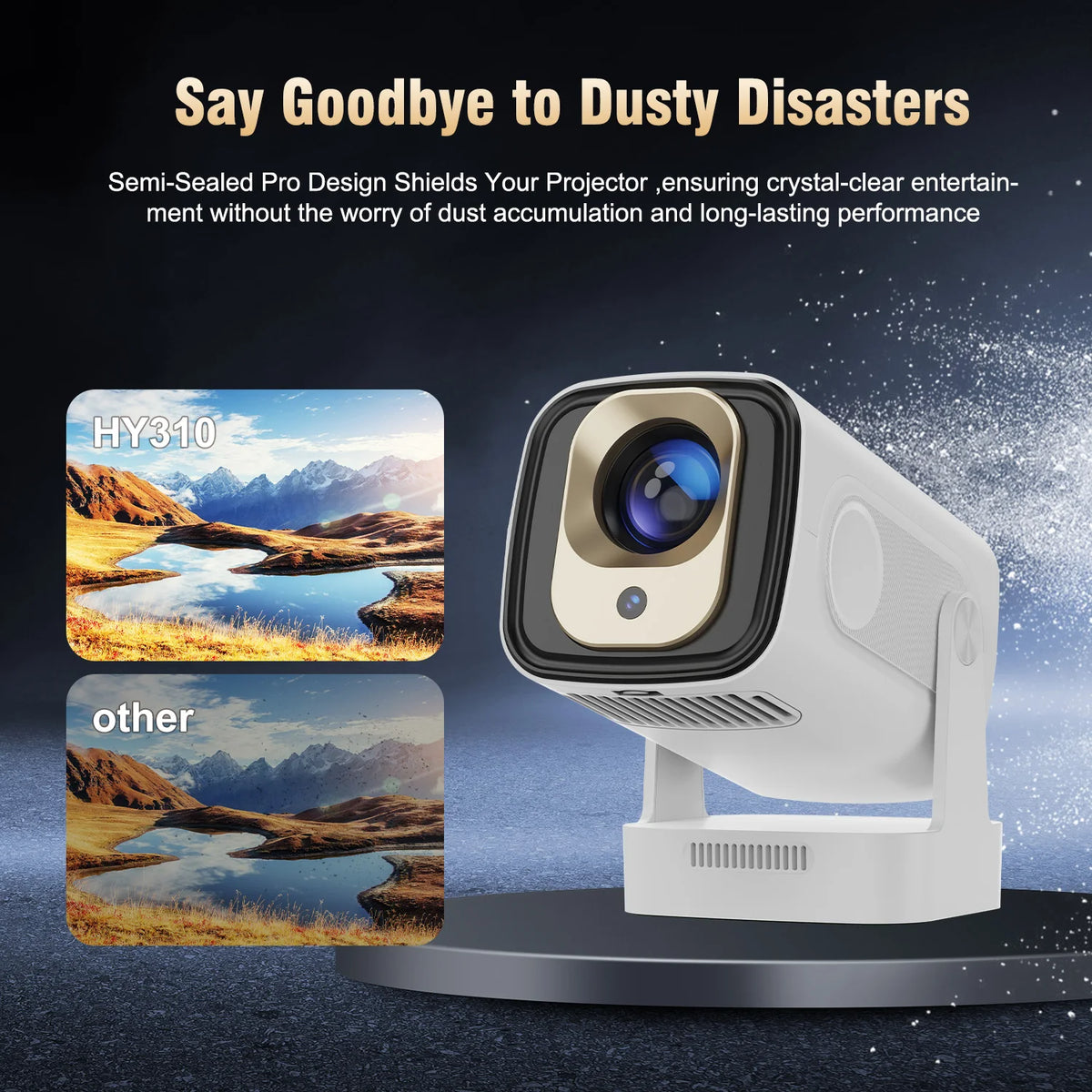 Auto Focus Home Projector