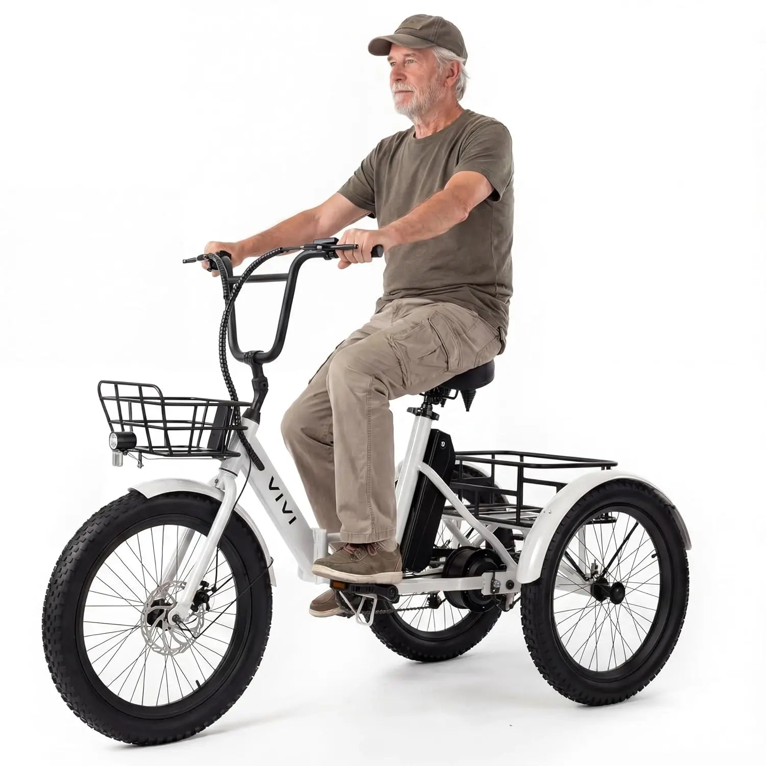 Fat Tire Electric Tricycle for Adults