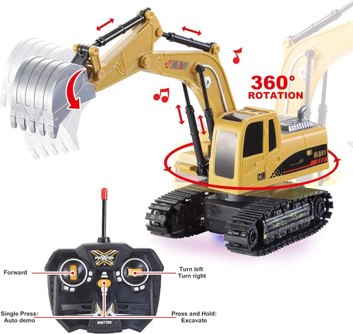 2 PCS Remote Control Excavator and Truck