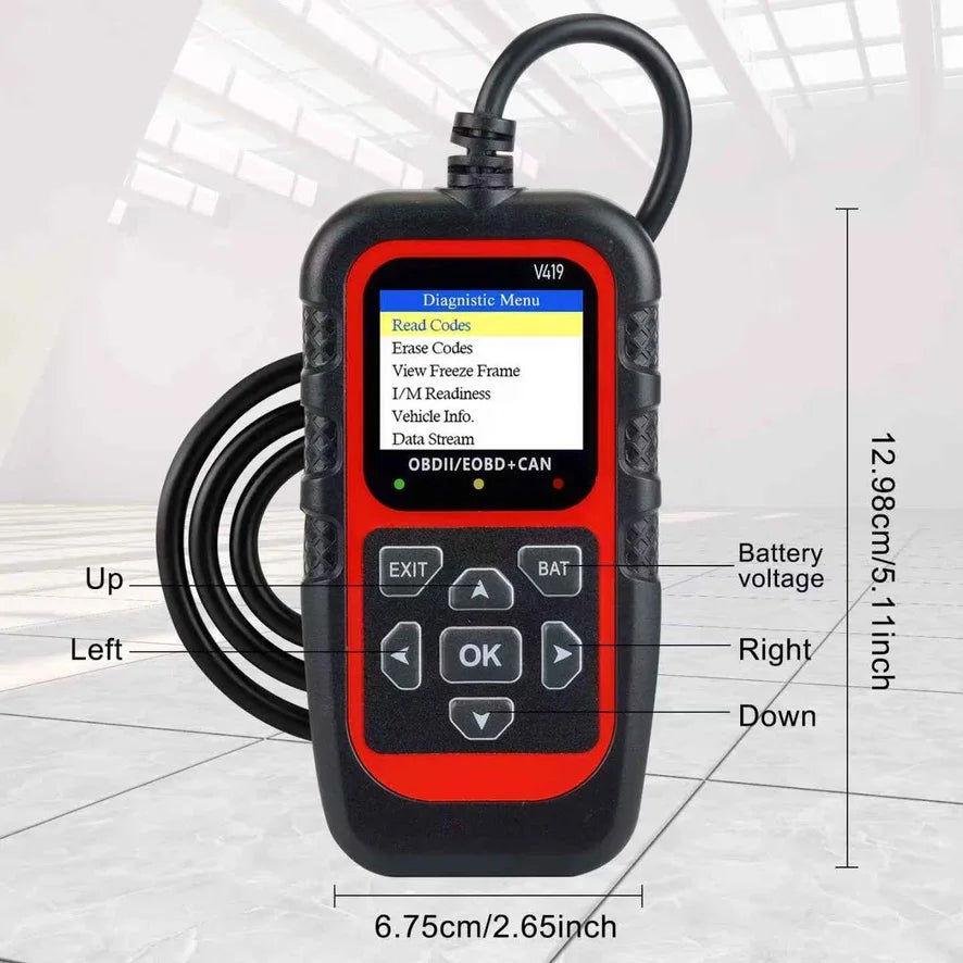Automotive Code Reader Diagnostic Tool