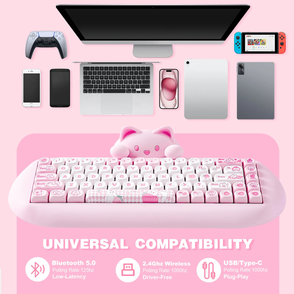 Wireless Gaming Mechanical Keyboard