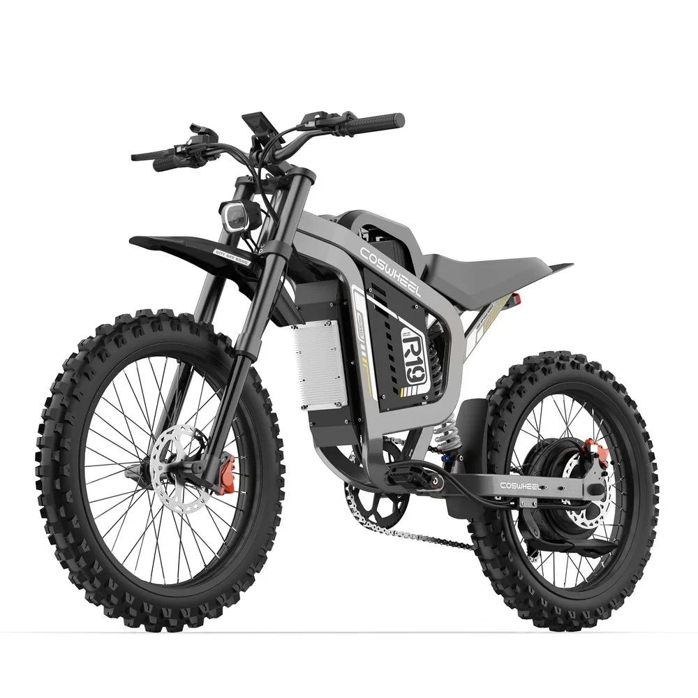Off-Road Electric bike 9000W motor 72V 40AH Battery Electric Bicycle 124 miles off-road riding E-bike