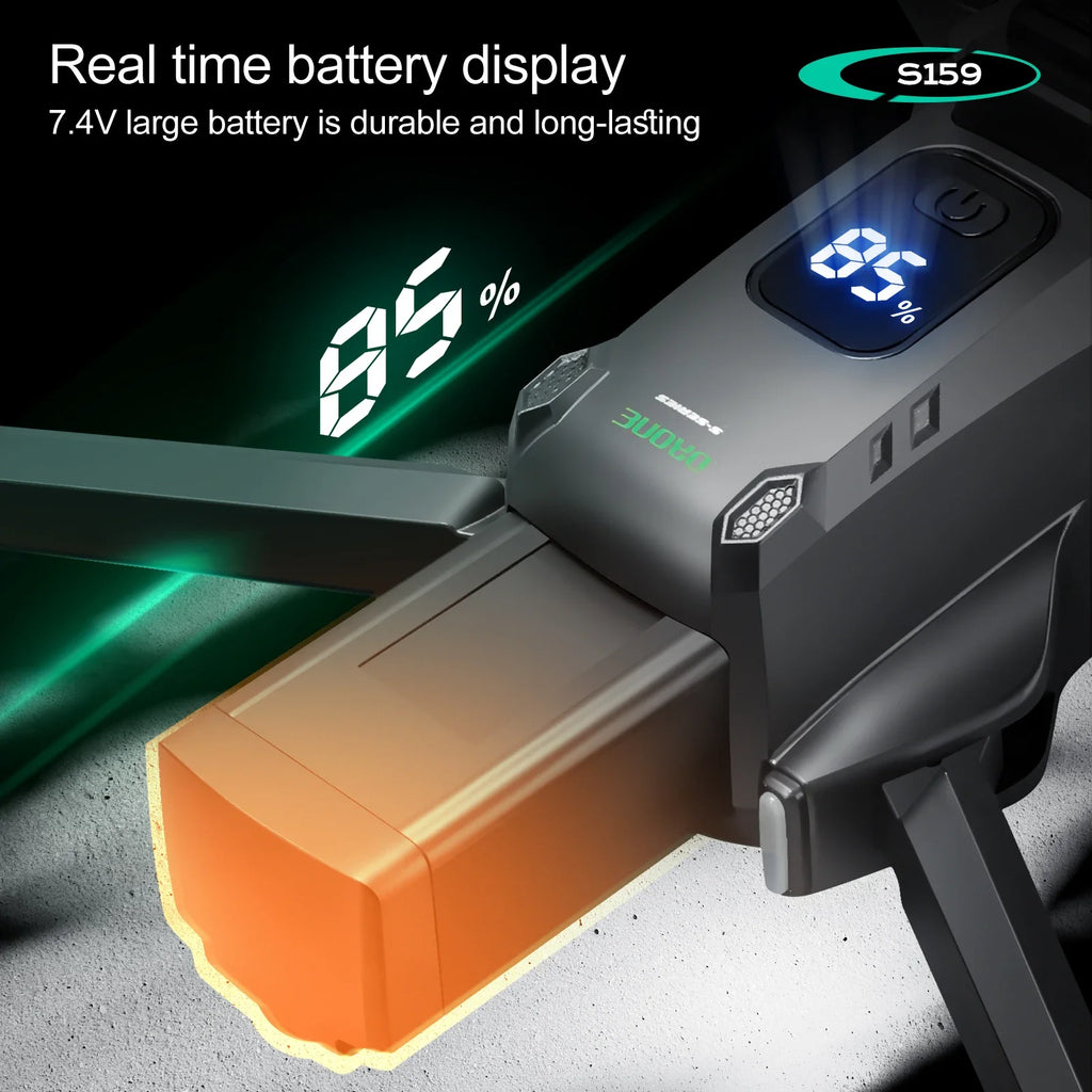 Dual Camera Professional  Foldable Quadcopter