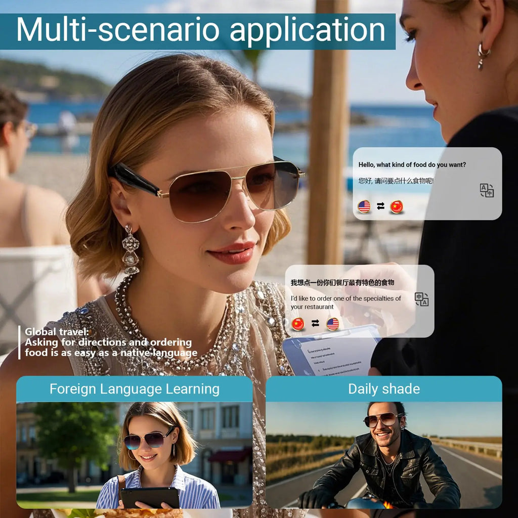 AI Smart Translation Glasses