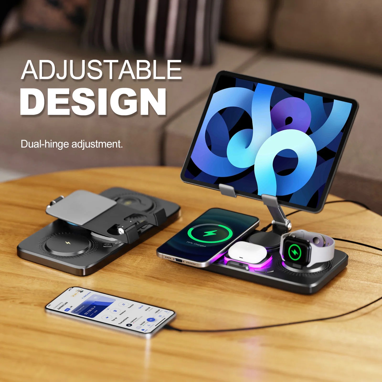Wireless Charging Docking Station