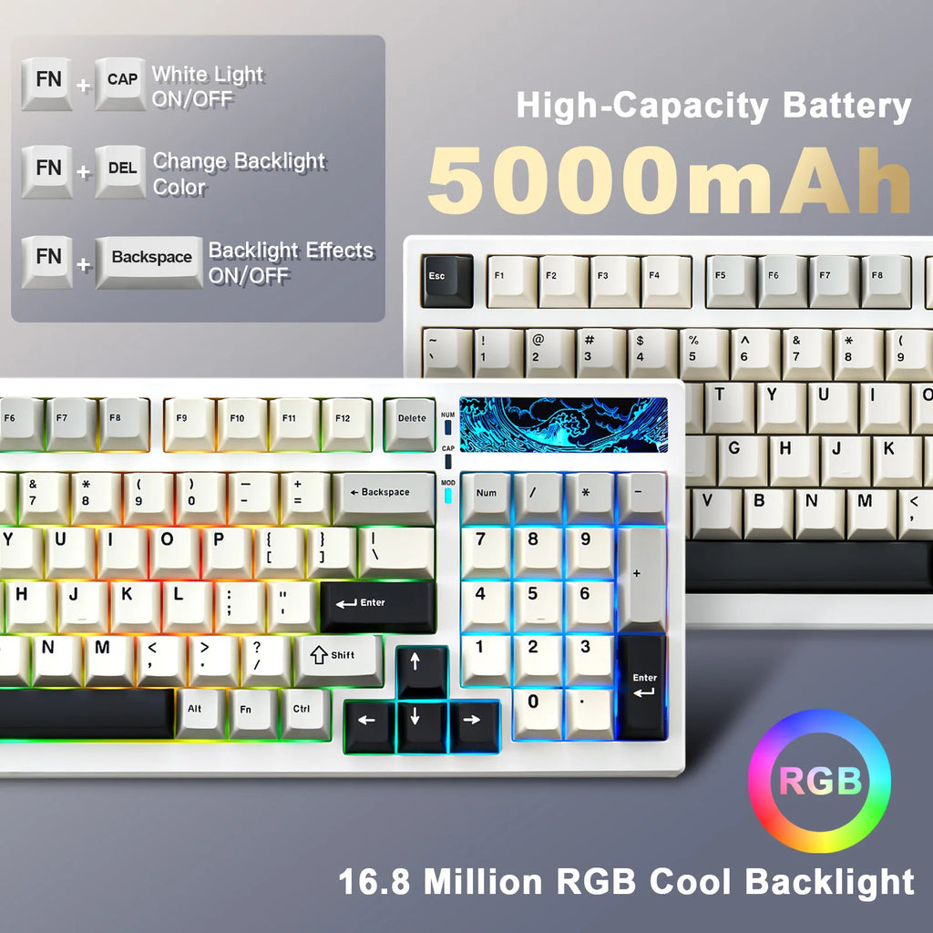 Mechanical Wireless Gaming Keyboard