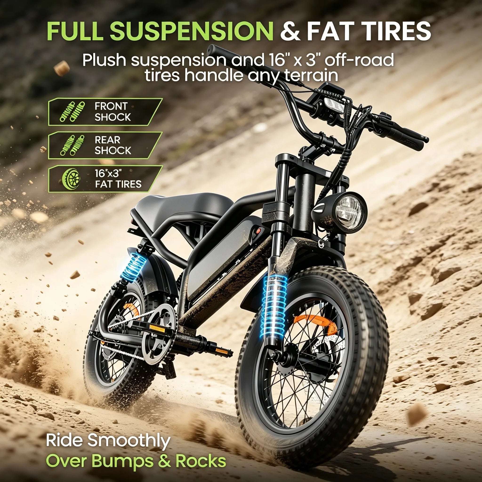 16" Electric All-Terrain Bike