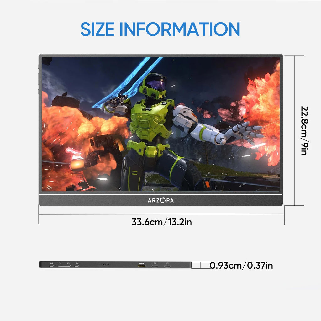 16.1 inch Portable Gaming Monitor