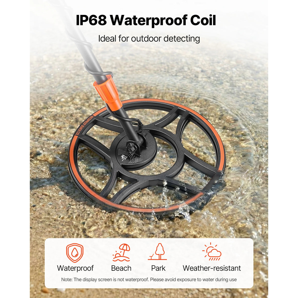 12" Waterproof Metal Detector
