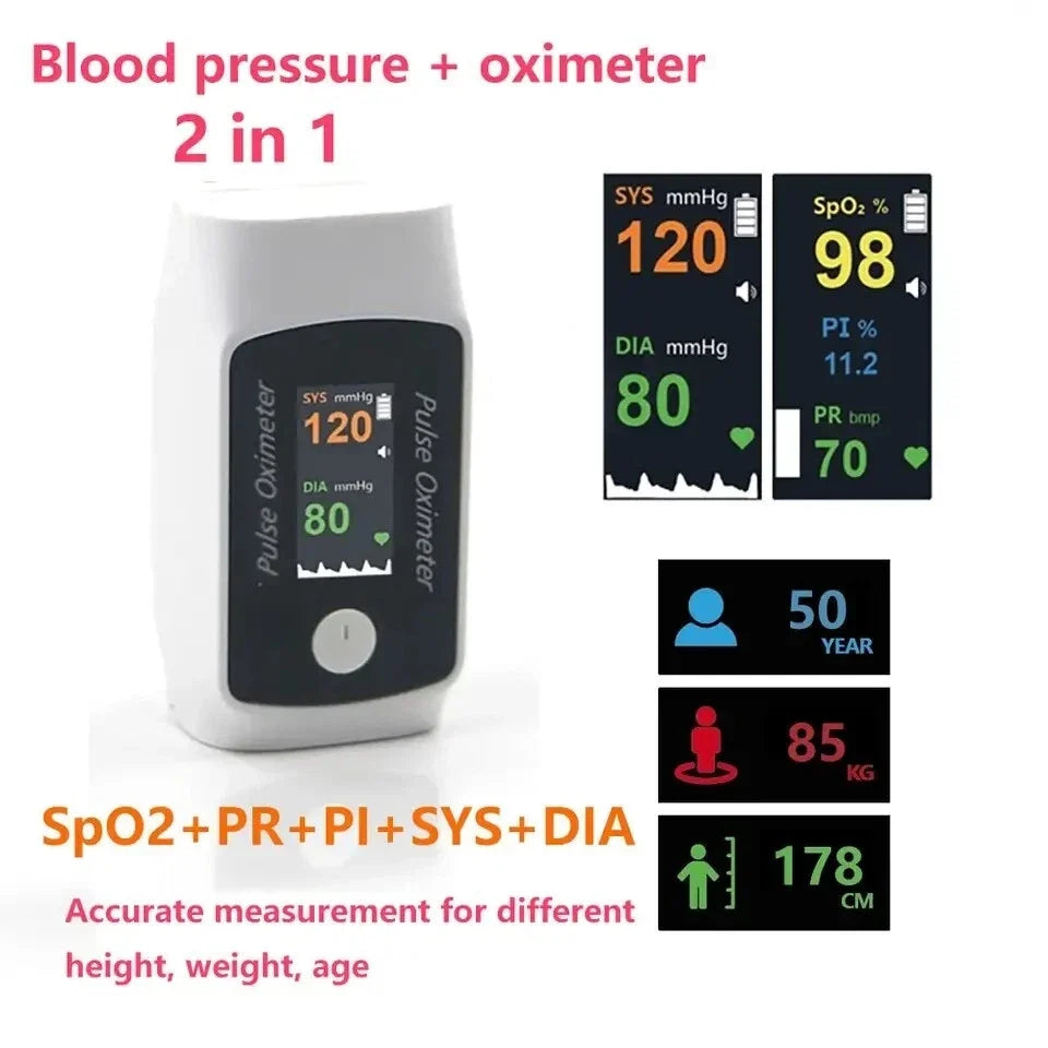 Blood Pressure Monitor and Oximeter