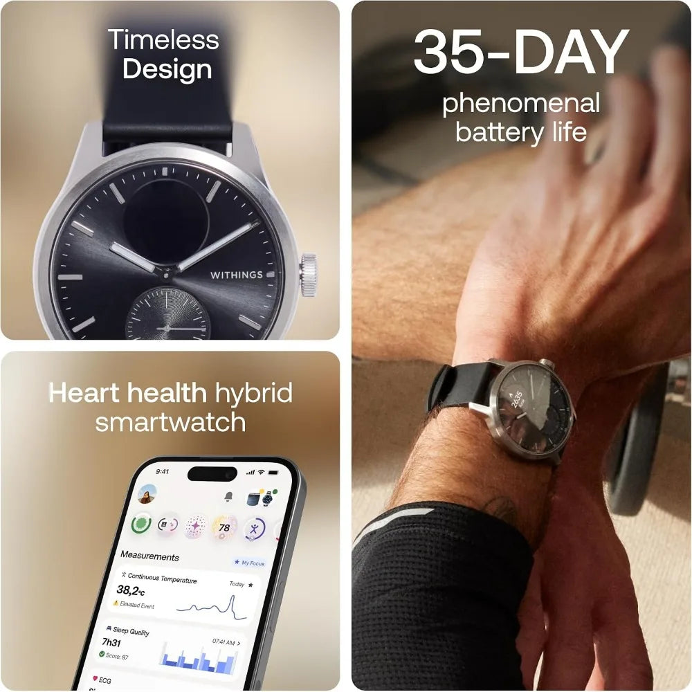 Hybrid Tracking Smart Watch