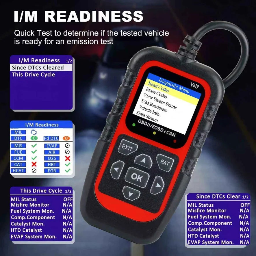 Automotive Code Reader Diagnostic Tool