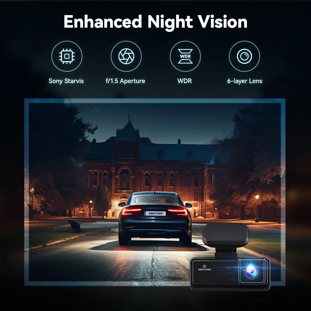 Dash Cam with Night Vision