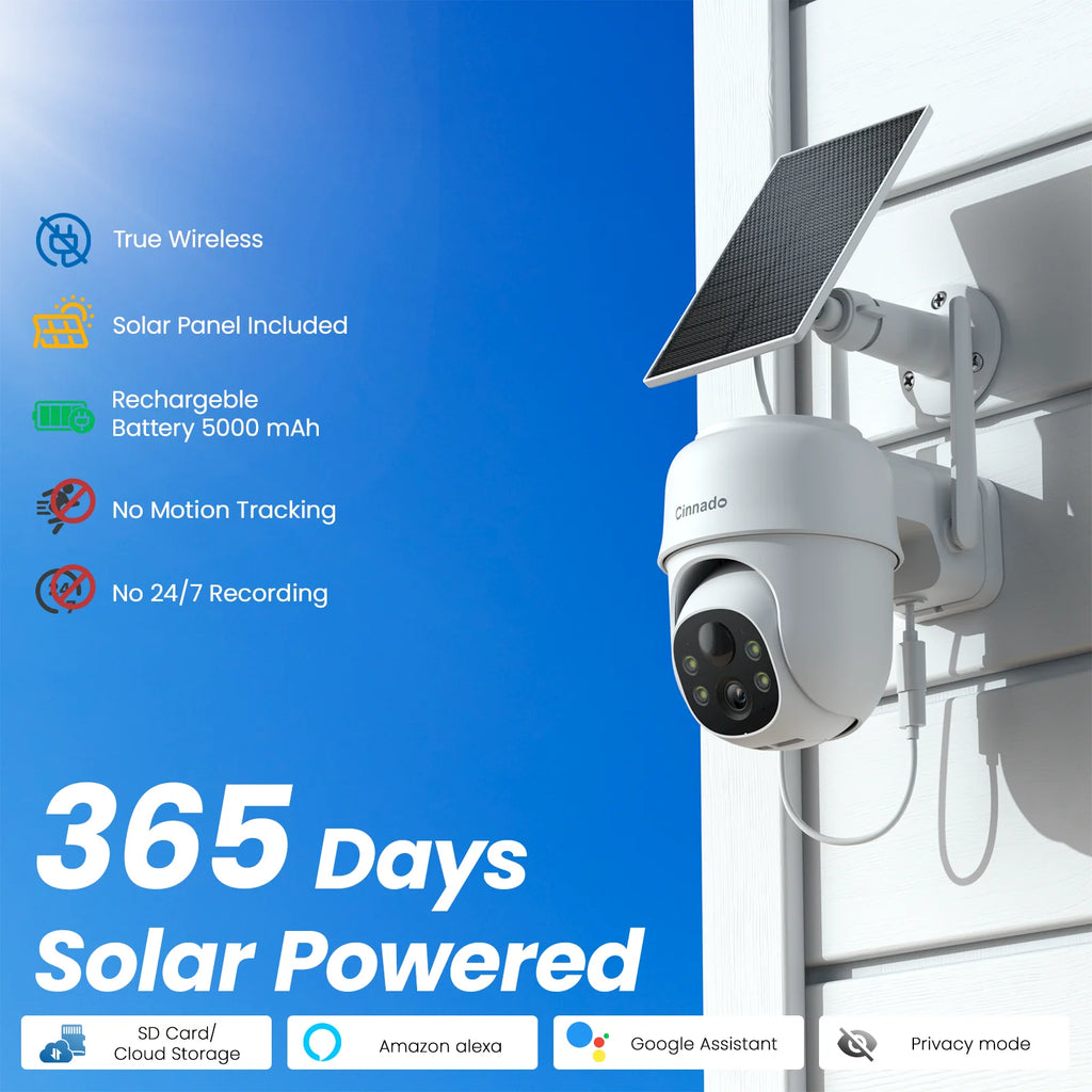 Solar/Battery Powered Security Cameras
