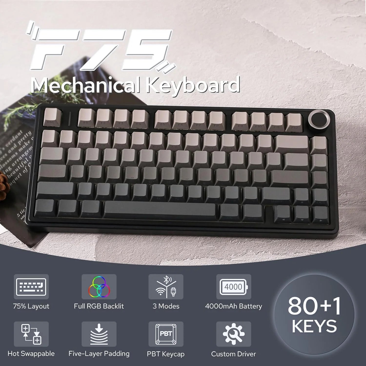 Wireless Gaming Mechanical Keyboard