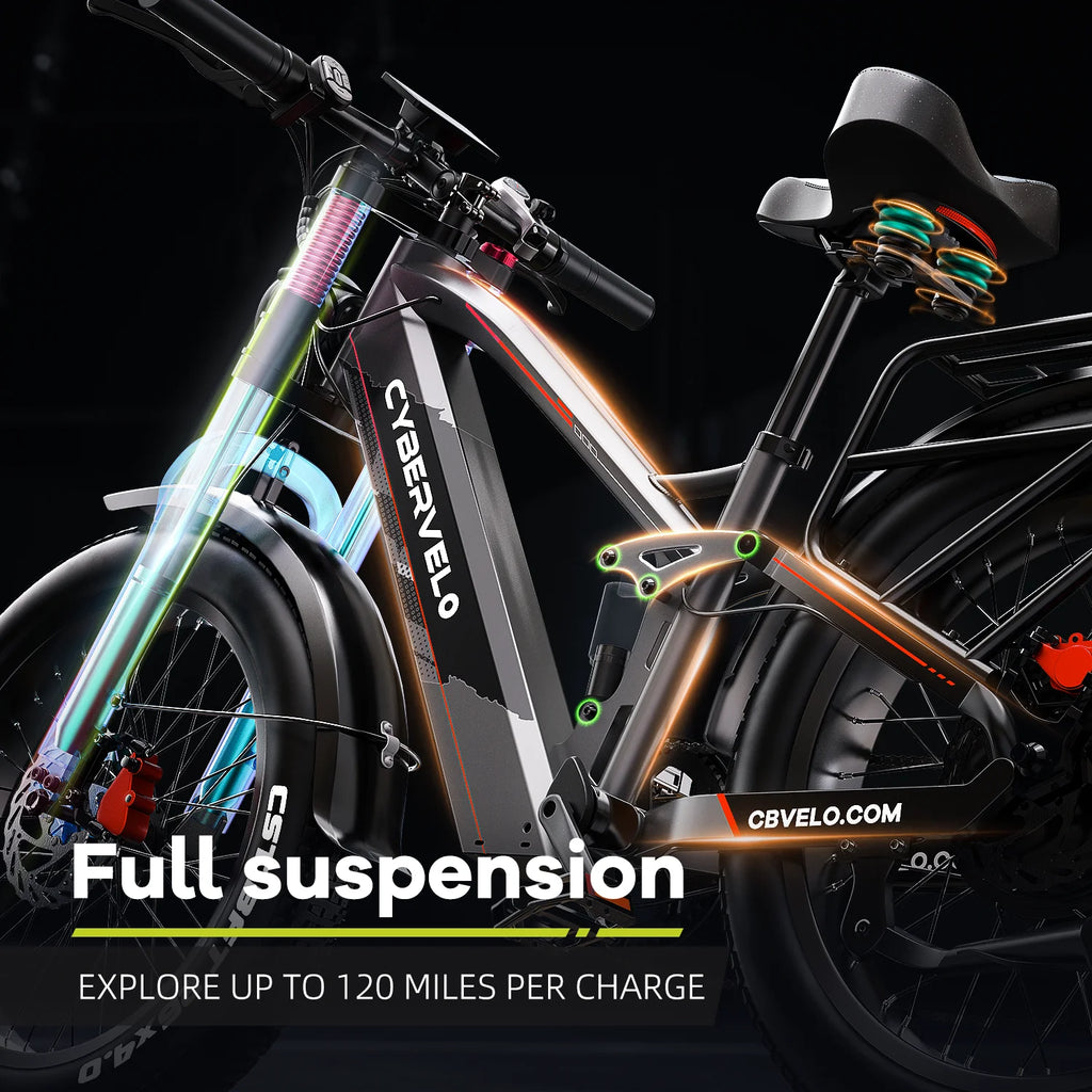 5000W  Off Road Electric Bike
