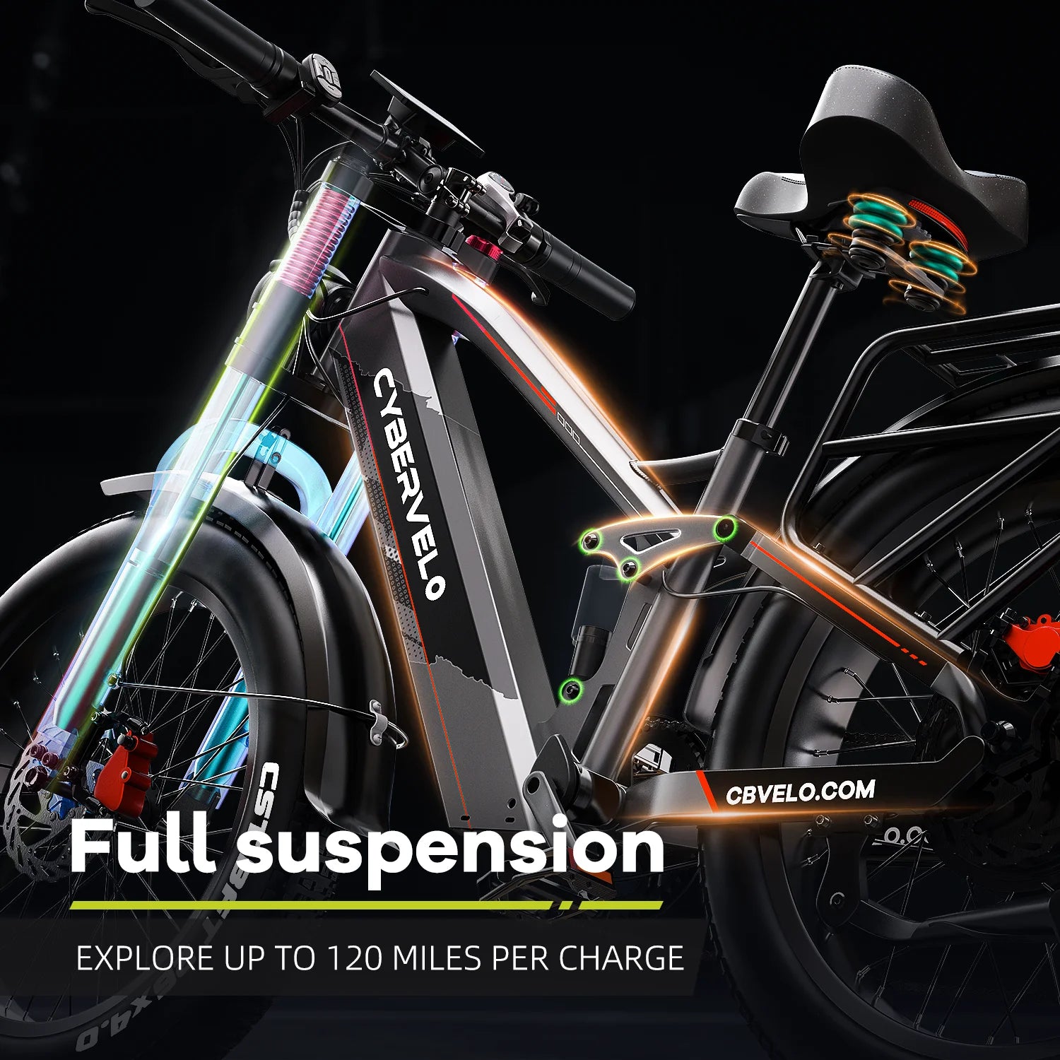 5000W  Off Road Electric Bike