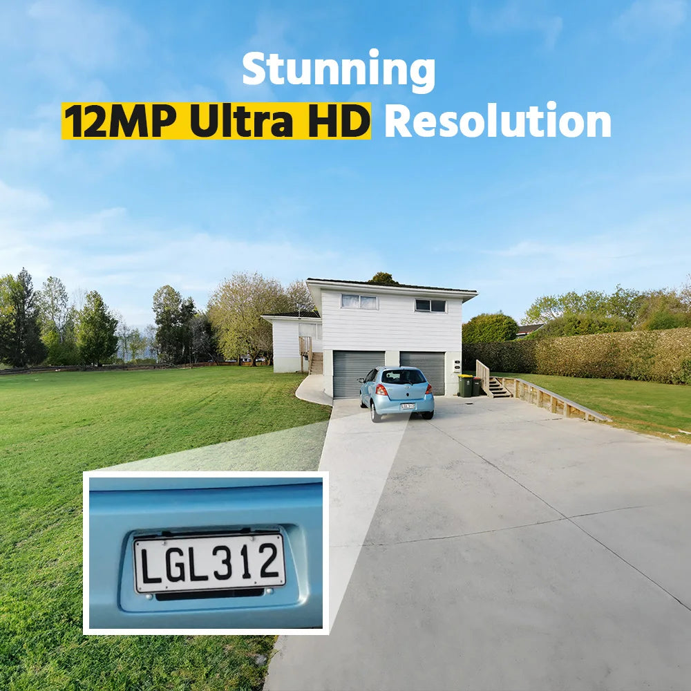 8 Channel Home Security Camera Video Recorder