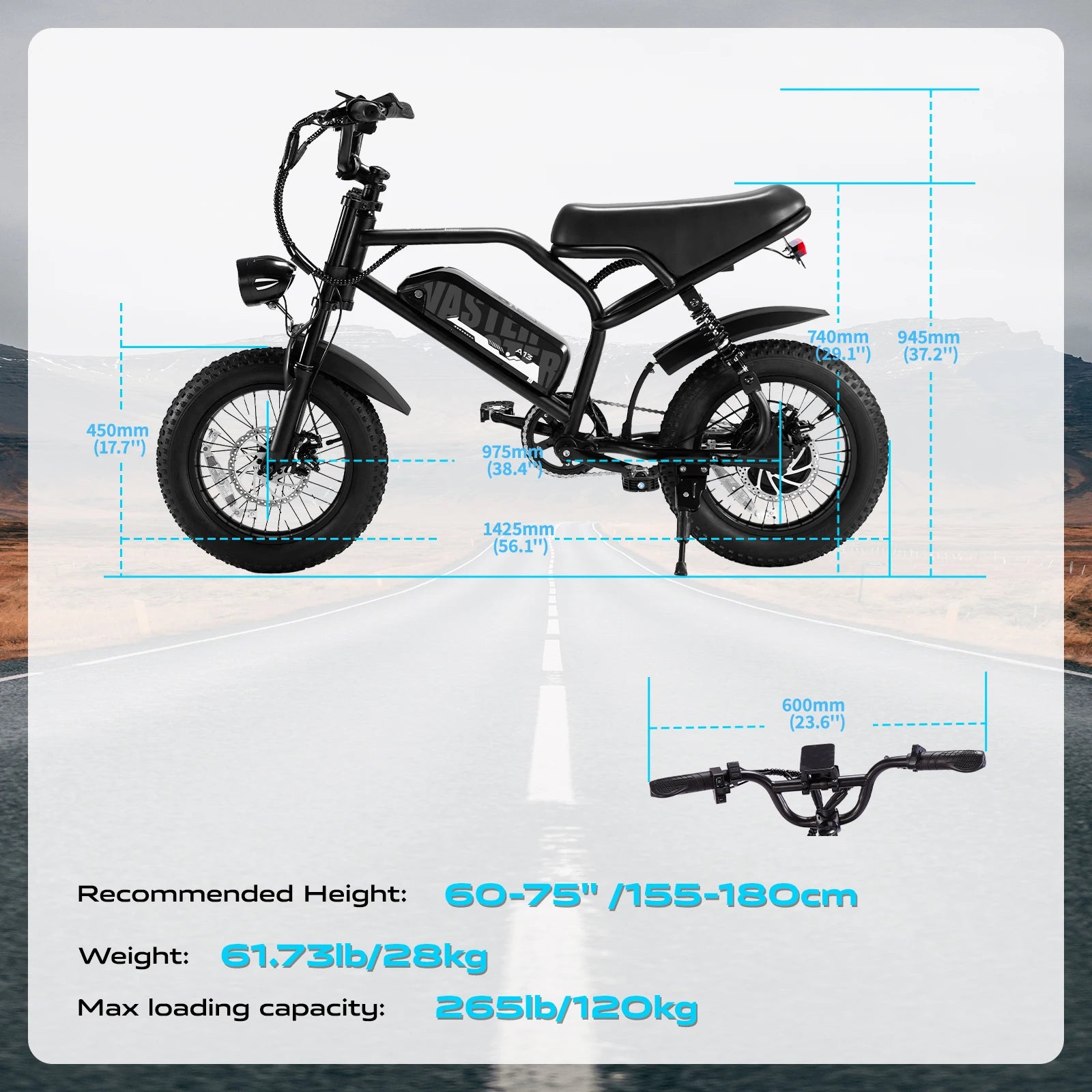 16" Mountain Electric Bike