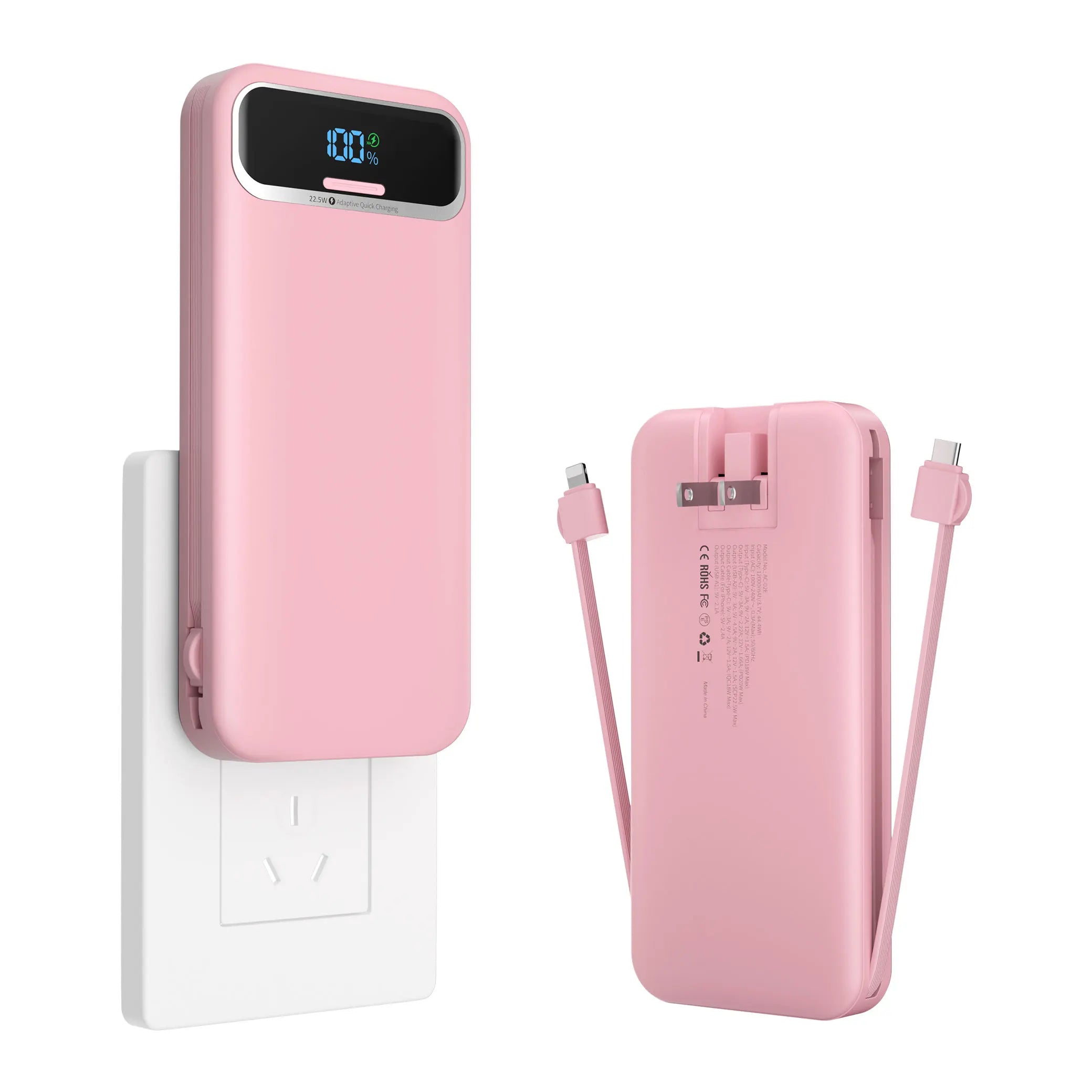 Power Bank with AC Plug