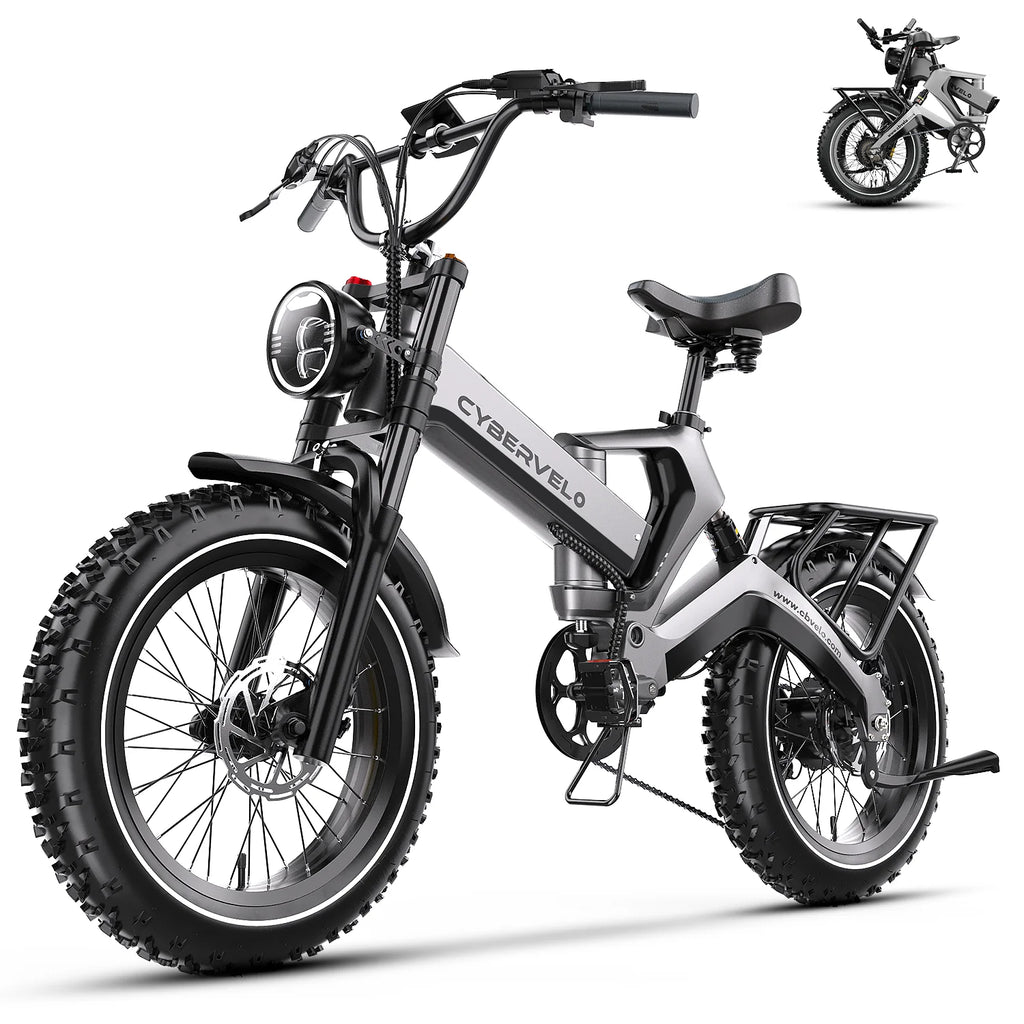 20” 2000W Fat Tire E Bicycle