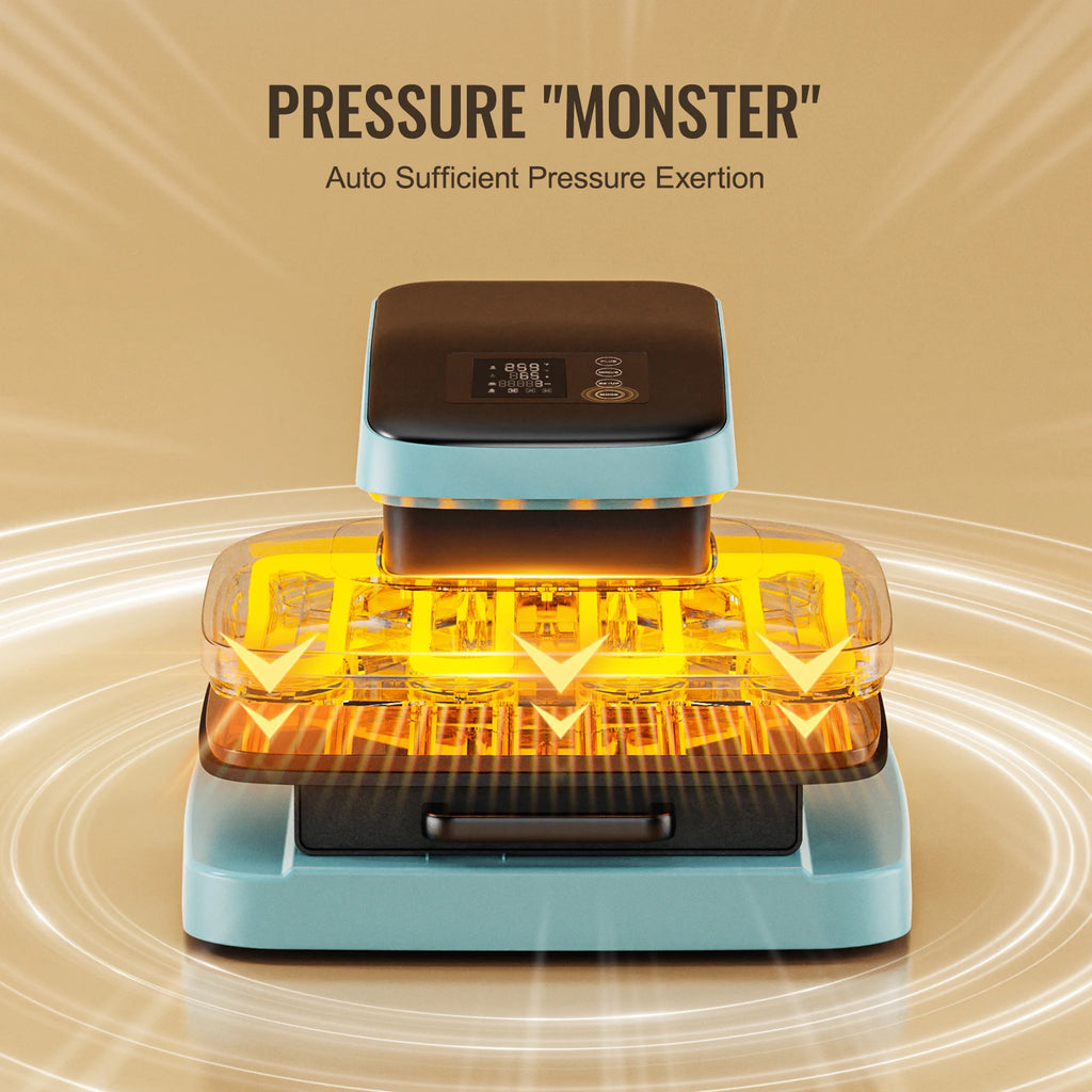 Auto Heat Press Machine 15x15in for T Shirts