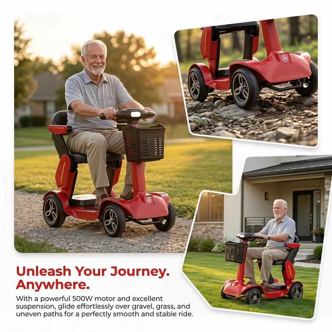 500w Foldable Mobility Scooter