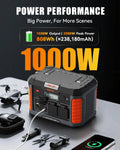 1000W  Lightweight Solar Generator