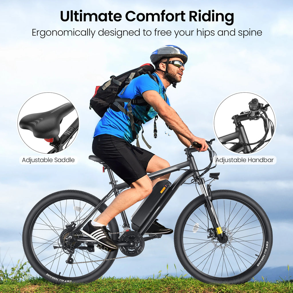 27" Electric Bike 21 Speed
