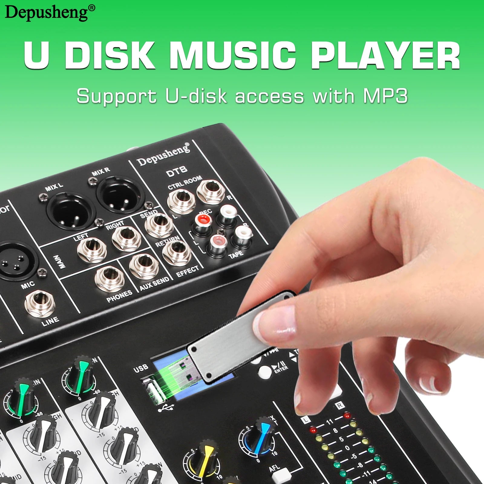 8/ 12 Professional Audio Mixing Console