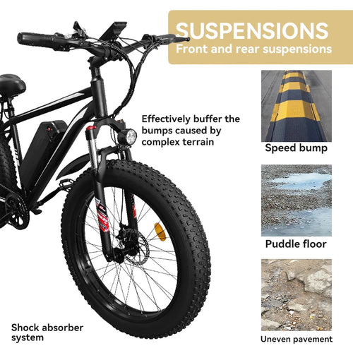 1500w Electric Bike for Adults & Teens