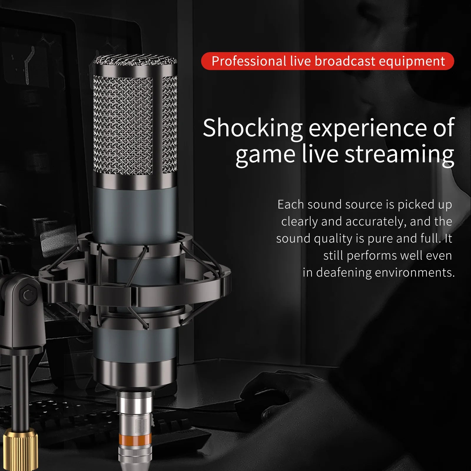 Studio Recording Condenser Microphone,
