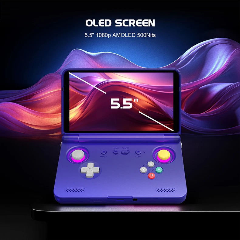 Folding Retro Handheld Portable Gaming Console