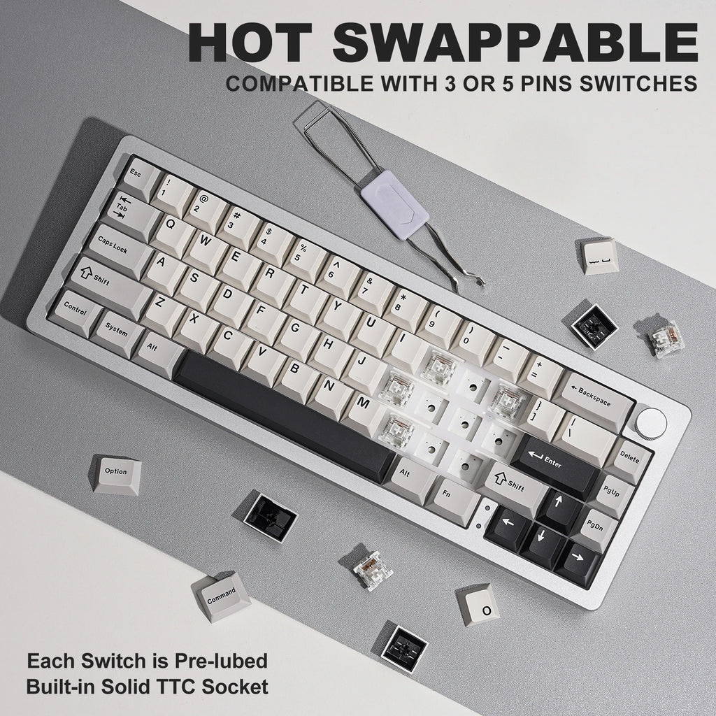 Wireless Bluetooth Mechanical Gaming Keyboard